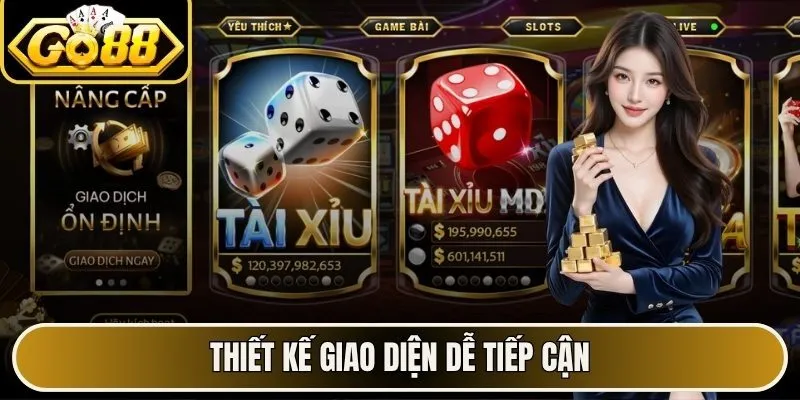 Thiết kế giao diện dễ tiếp cận