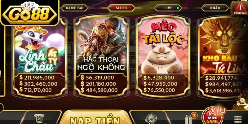 Hệ sinh thái slot đa dạng