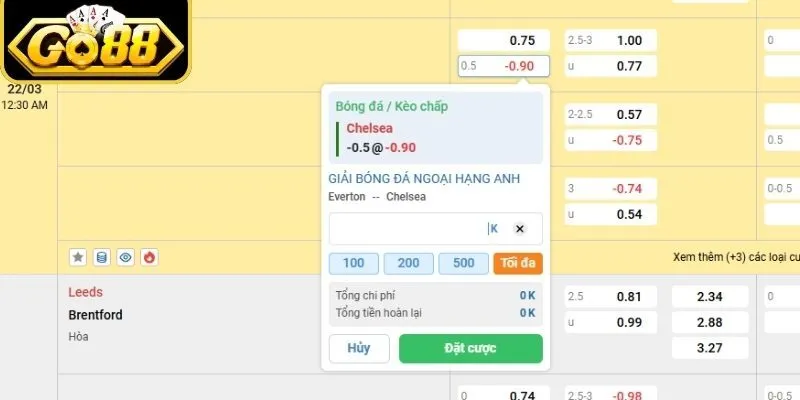 Cụ thể quy trình đặt vốn cho tân thủ